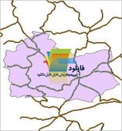 شیپ فایل راه های ارتباطی شهرستان خوی واقع در استان آذربایجان غربی